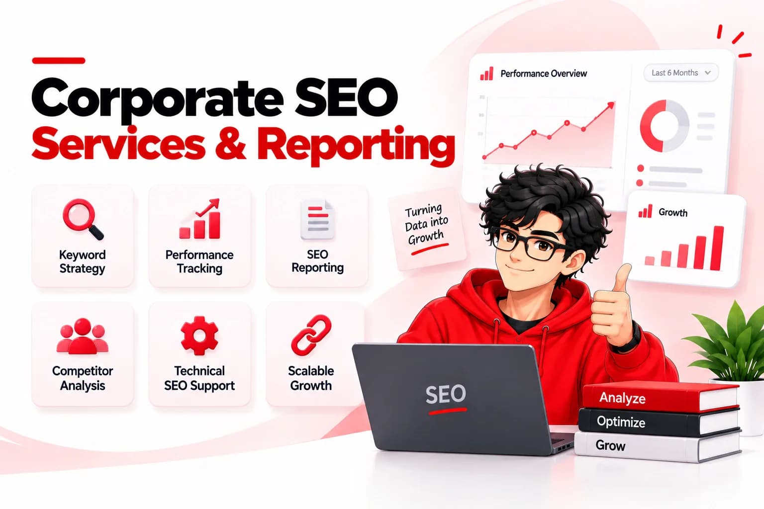 Corporate SEO Services & Reporting