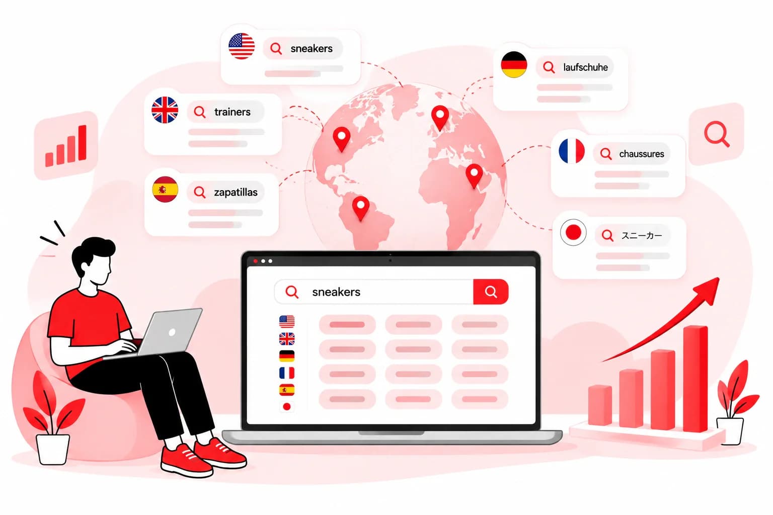 Native Keyword Research by Market
