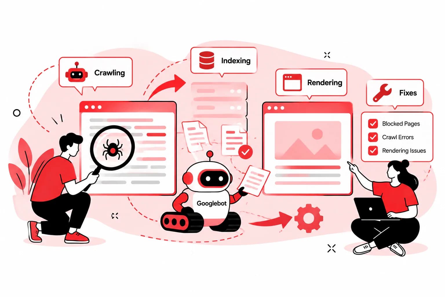 Crawling, Indexing & Rendering Fixes